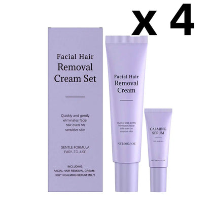 Silque Facial Hair Removal Cream Set