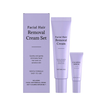 Silque Facial Hair Removal Cream Set