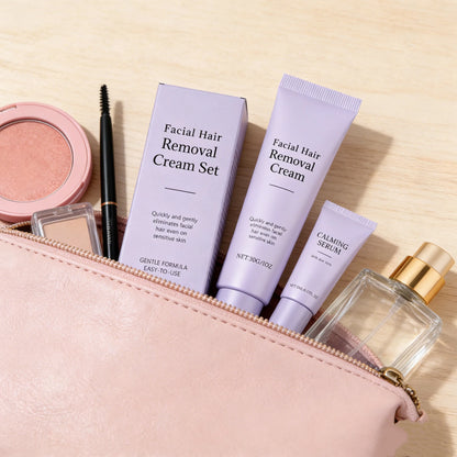 Silque Facial Hair Removal Cream Set