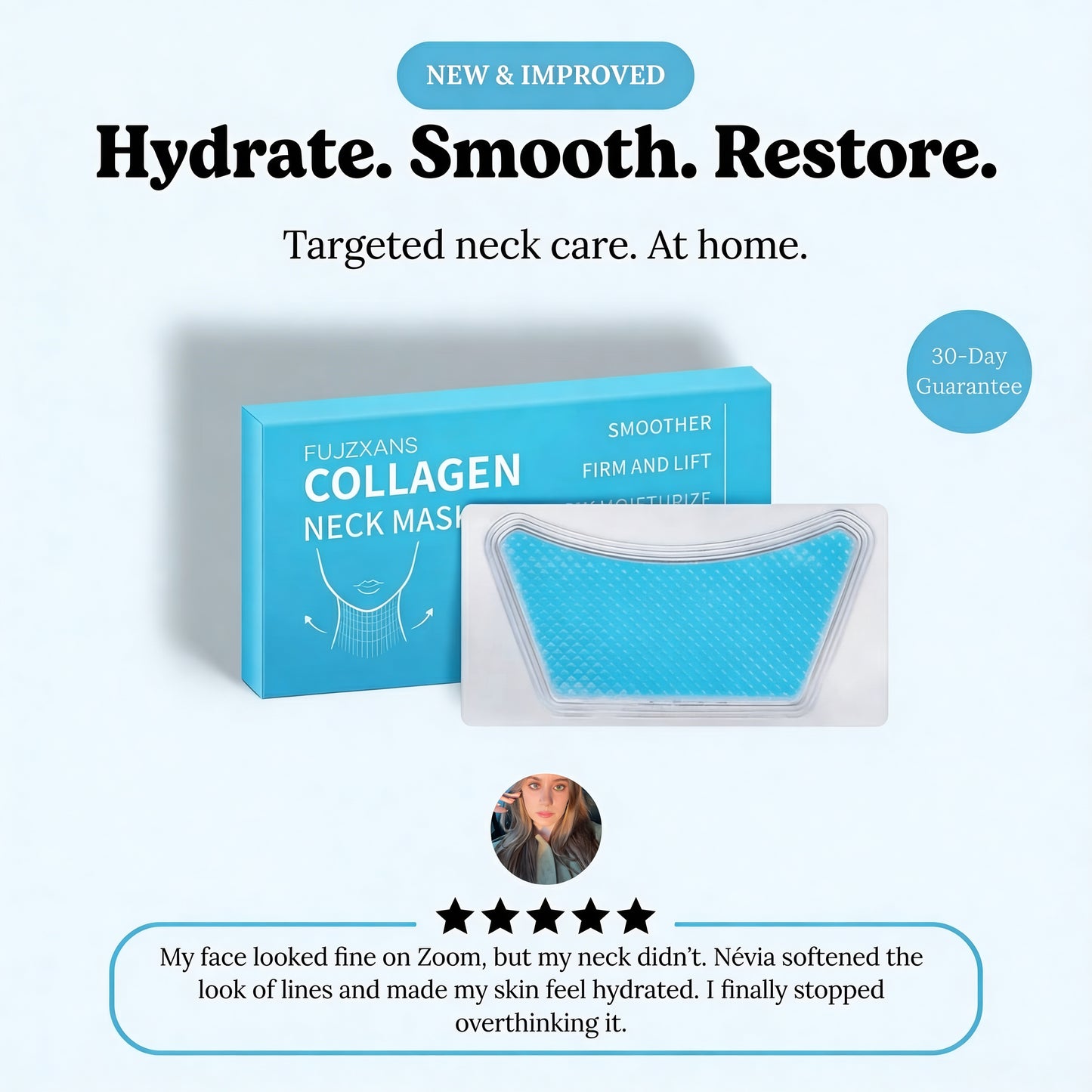 Névia™ Collagen Neck Mask