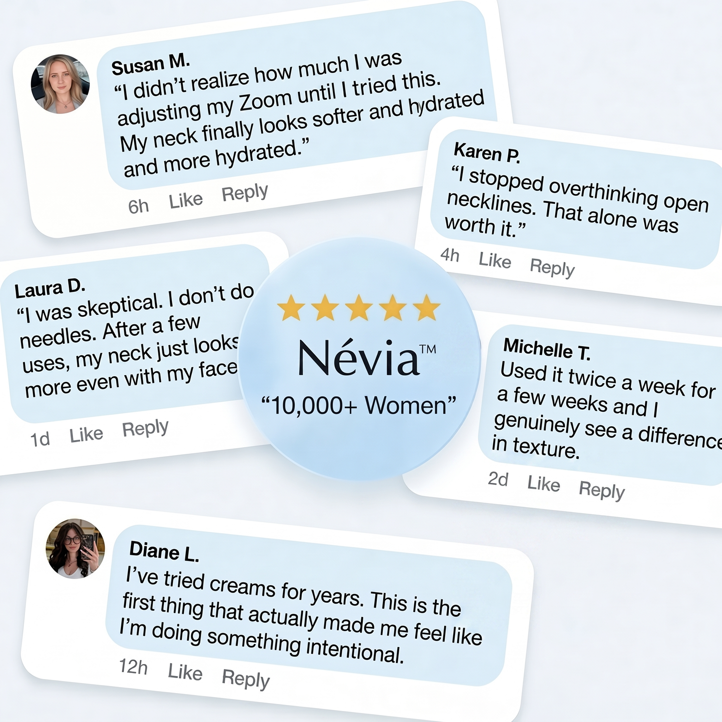 Névia™ Collagen Neck Mask
